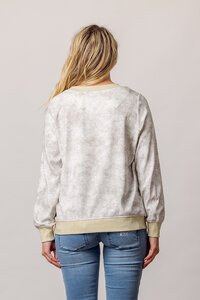 Moss - QUEEN BEE Sweat in Faded Marl