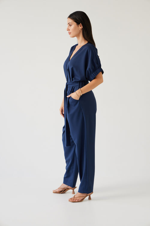 Tuesday - ACE Navy Jumpsuit