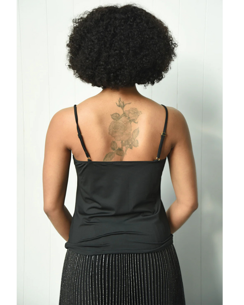 Coop-Heart & Camisole in Black