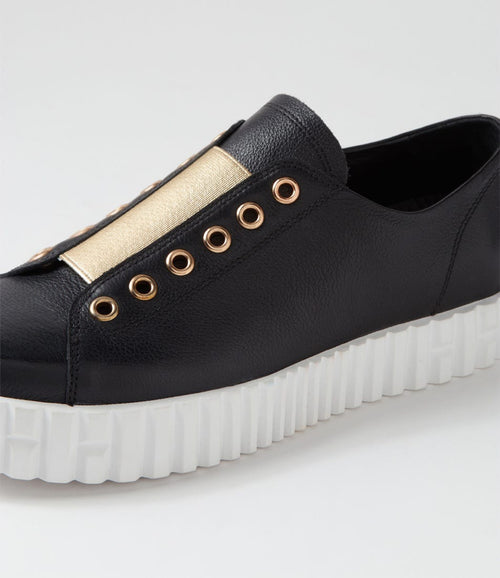 Django & Juliette - OREL Black/Gold Sneaker