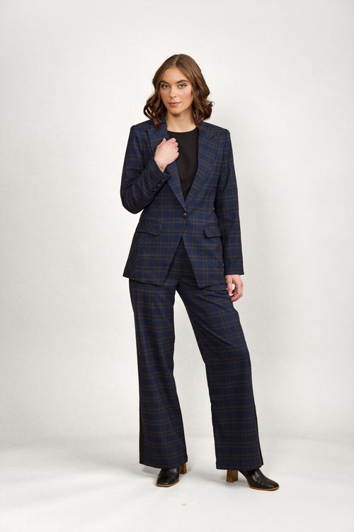 Knewe - COMO Check Blazer K6009A