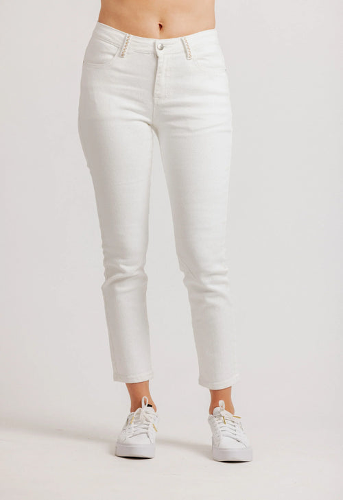 Mi Moso - PIP White Jeans