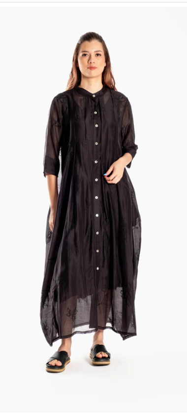 Deeanne Hobbs - FRENCH ME Black Embroided Dress 24-52