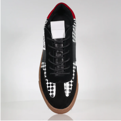 MINX - TONI Black Spot, Red & White Sneaker