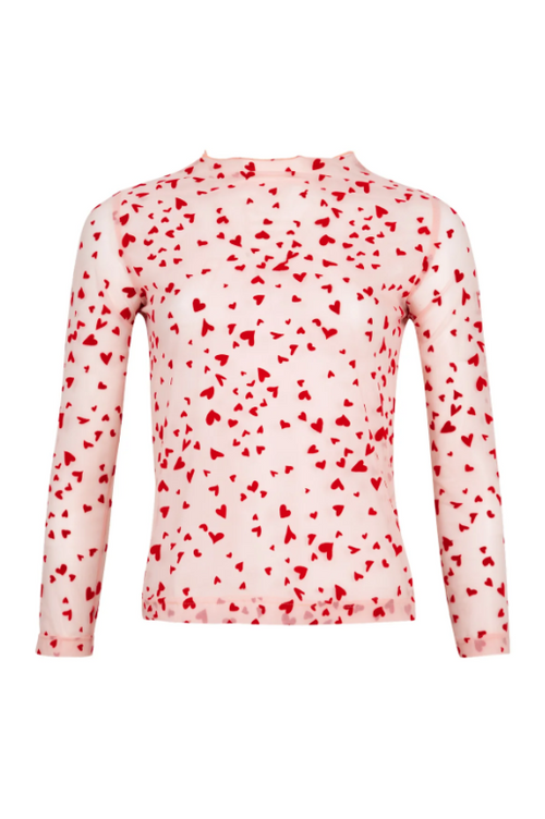 Coop - HEART TO HEART Pink/Red Top