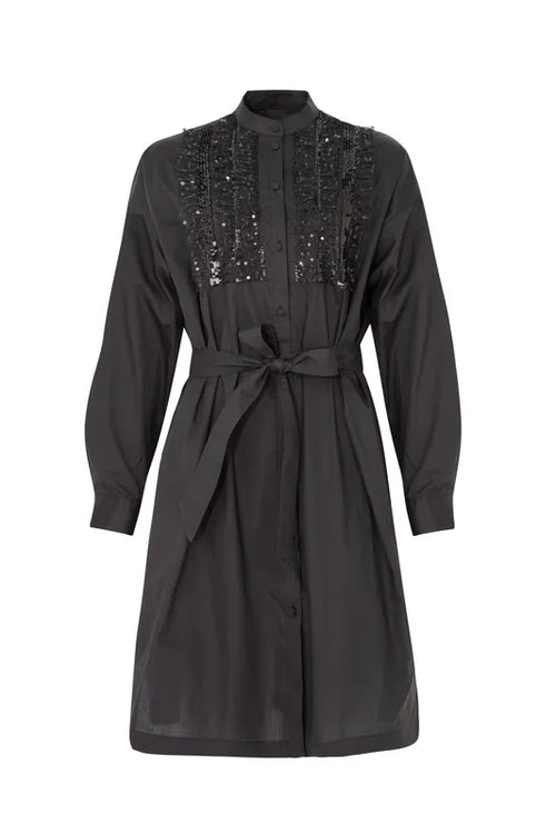 Coop - AS FAR AS I CAN SEQUIN Dress Black