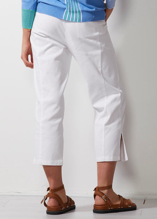 Zaket and Plover - WHITE 7/8 Pant