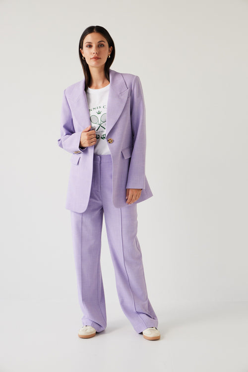 Tuesday - PARIS Lavender Blazer