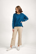 Knewe - REBEL Jumper in Petrol K3049