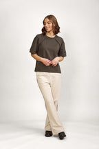 Knewe - REBEL Wide Leg Stone Pant K7101